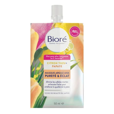 BIORE Masque soin visage argile pureté & éclat
