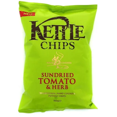 KETTLES Sun-Dried Tomato Chips 150 g
