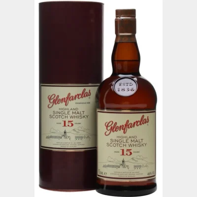 Glenfarclas 15 Year Old + GB 46% 70cl