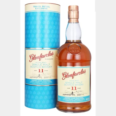 Glenfarclas 11 Years Sherry Cask Matured + GB 46% 1Ltr