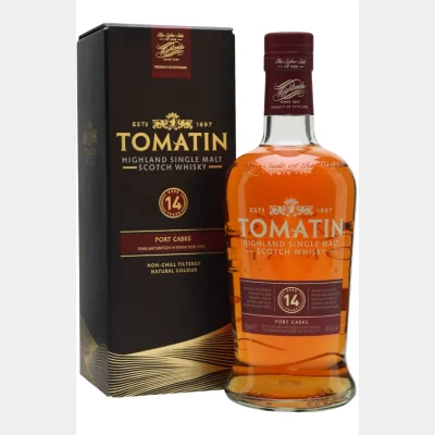 Tomatin 14 Years Portwood + GB 46% 70cl