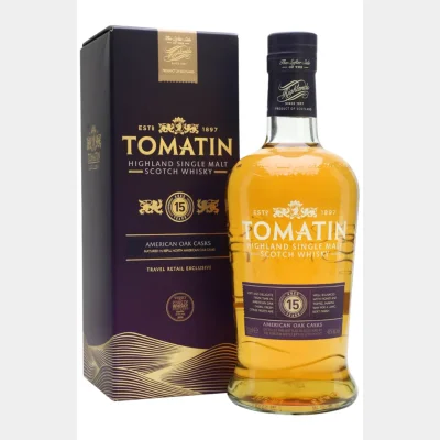 Tomatin 15 Year Old + GB 70cl 46%