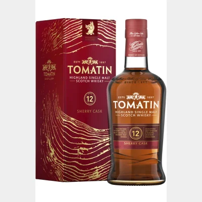 Tomatin 12 Years Sherry Cask + GB 70cl