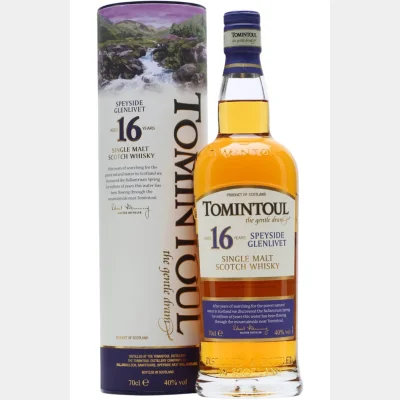 Tomintoul 16 Years + GB 40% 70cl