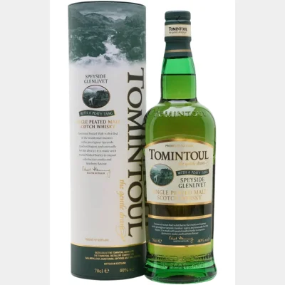Tomintoul Speyside Glenlivet Peaty + GB 40% 70cl