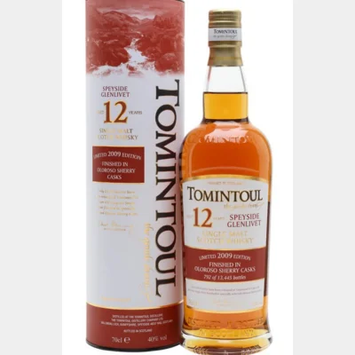 Tomintoul 12 Years Oloroso + GB 40% 70cl
