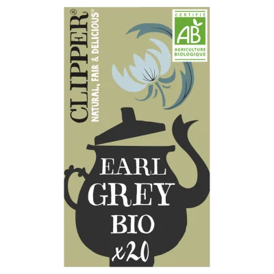 CLIPPER Organic Earl Grey Black Tea 20 bags