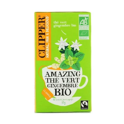 CLIPPER Green Tea Ginger 35 g