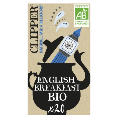CLIPPER Organic English Breakfast Black Tea 20 bags