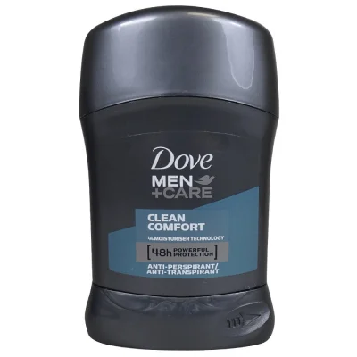 Dove stick deodorant 40 ml. Men clean comfort.