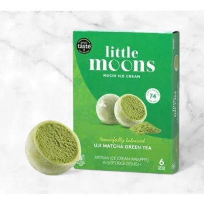 L.Moons Mochi Matcha Green Tea Ice Cream