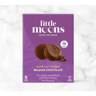L.Moons Mochi Ice Cream Belgian Choco 192 gr