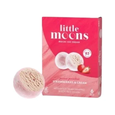 L.Moons Mochi Strawberries & Cream 192gr