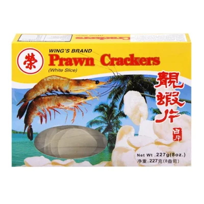 WING'S prawn crackers 227g