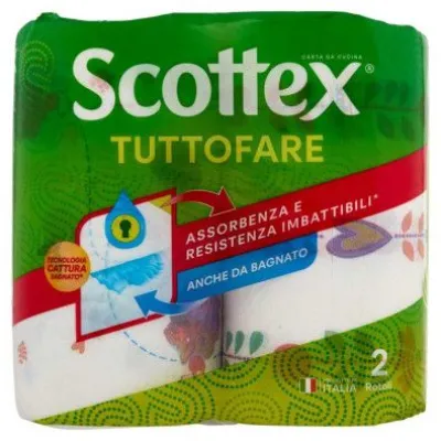 Scottex Carta Tuttofare X 2 Rotoli