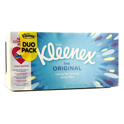 KLEENEX Big Origine Tissues 2x72