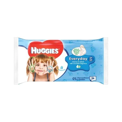HUGGIES Travel Wipes x24