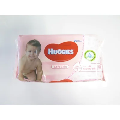 HUGGIES Soft Skin Wipes x56