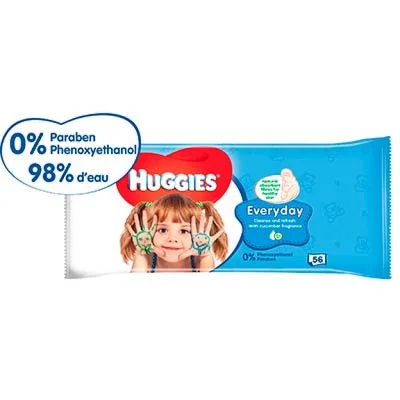 HUGGIES Everyday Wipes 56 wipes