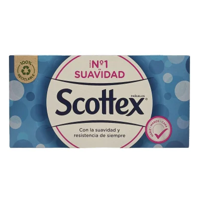 Scottex facial tissue 70 u. 3 layers.
