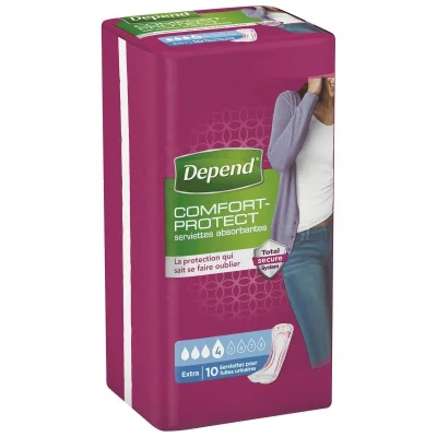 DEPEND Comfort Protect Extra Pads 60 units