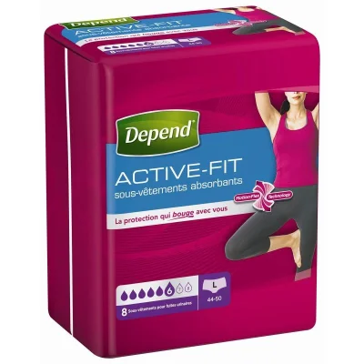 DEPEND Actfit Underwear L Women 32 units
