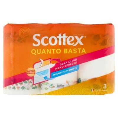 Scottex Quanto Basta X 2 Rotoli