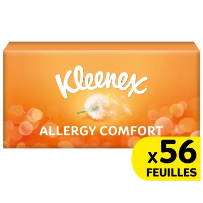 KLEENEX Allergy Comfort Tissues 3-ply 56 tissues