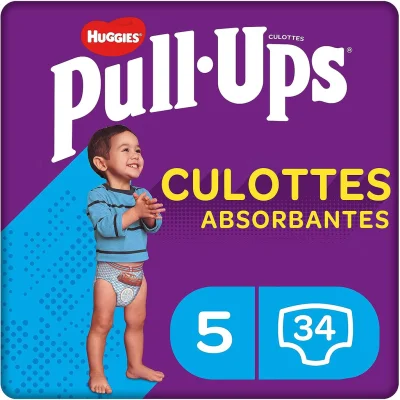 HUGGIES Pull-Ups Explorers Boy Training Pants Size 5-6+ 34 units