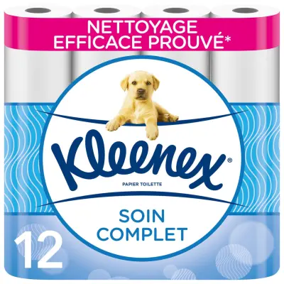 KLEENEX Toilet paper complete care 12 rolls pack