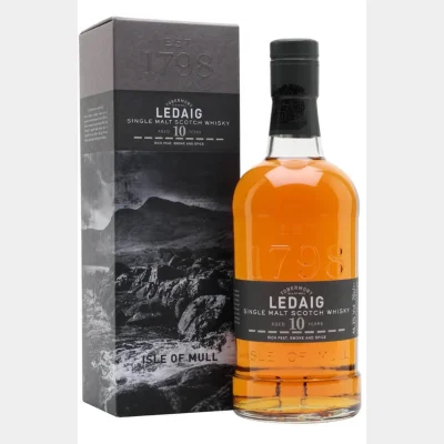 Ledaig 10 Years + GB 46,3% 70cl