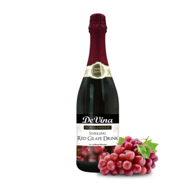 DeVina Sparkling Drink 0,75cl Red Grape