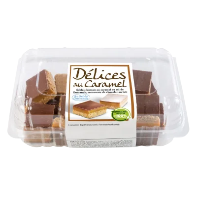 MON PÂTISSIER Caramel and Guérande Salt Chocolate Delights 320 g