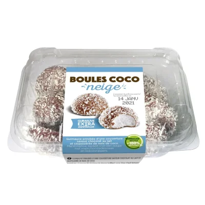 LIGHTBODY Coconut Snow Chocolate Balls 135 g