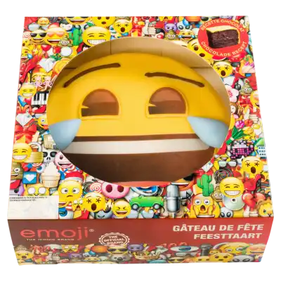 LIGHTBODY Emoji Cake chocolate sponge 580 g