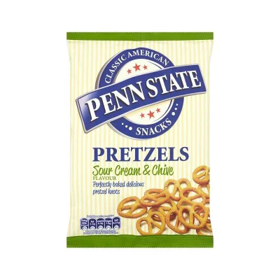 PENN STATE Pretzels Sour Cream Chive Flavour 175 g