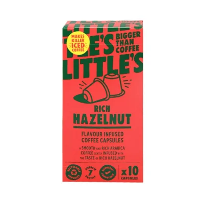 LITTLES nespresso compatible capsules 55g (10 caps) - Rich Hazelnut