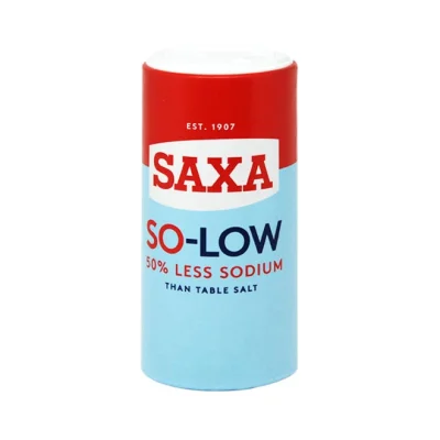 SAXA So-Low table salt 50% less sodium 350g