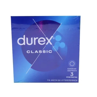 DUREX CONDOMS 3pcs CLASSIC