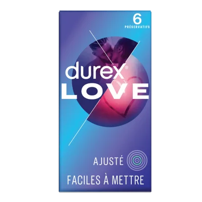 DUREX Love Extra Lubricated Condoms 6