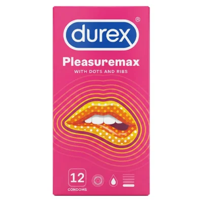 DUREX CONDOMS PLEASUREMAX 12pcs