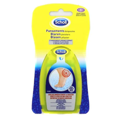 SCHOLL Blister Plasters Heel X5