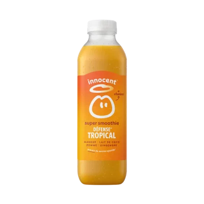 INNOCENT Super smoothie defense tropical mango coconut milk apple ginger 750 ml