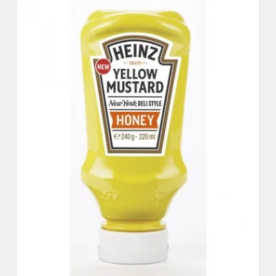 HEINZ MUSTARD WITH HONEY 240gr