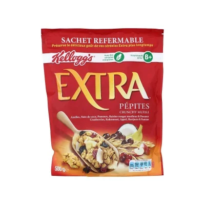 KELLOGG'S Extra Fruit Clusters 500 g