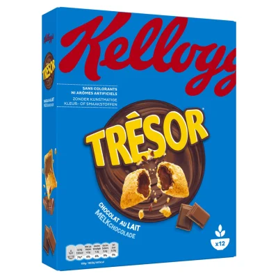 KELLOGG'S Trésor Milk Chocolate Cereals 375 g