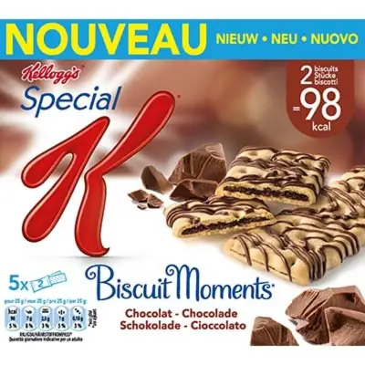 KELLOGG'S Bons Moments Choco Bar 5 x 25 g