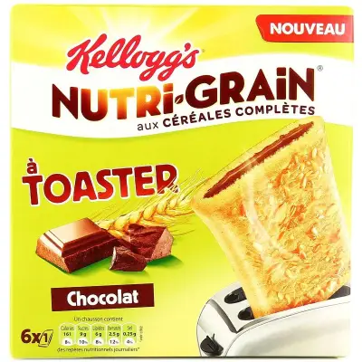 KELLOGG'S Nutrigrain A Toaster Chocolate 240 g