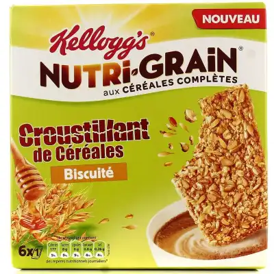 KELLOGG'S Nutrigrain Croustillant Nature 240 g
