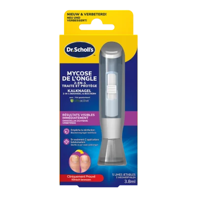SCHOLL 2-in-1 Nail Fungus Treatment 3.8 ml